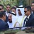 حاكم الشارقة يغادر القاهرة بعد مشاركته بمنتدى شباب العالم