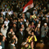 مئات من انصار التيار الاسلامي يتظاهرون أمام مقر مدينة الانتاج الإعلامي في مصر